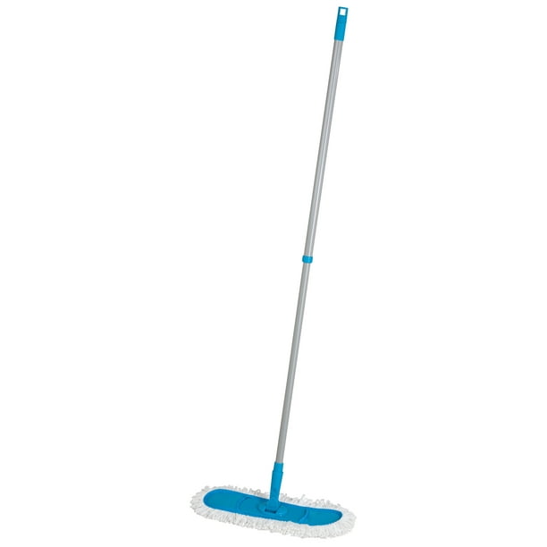 Boss Cleaning Equipment B810114 Large Blue Strip Microfiber Mop Head Boss Cleaning Equipment B810114 Large Blue Strip Microfiber Mop Head